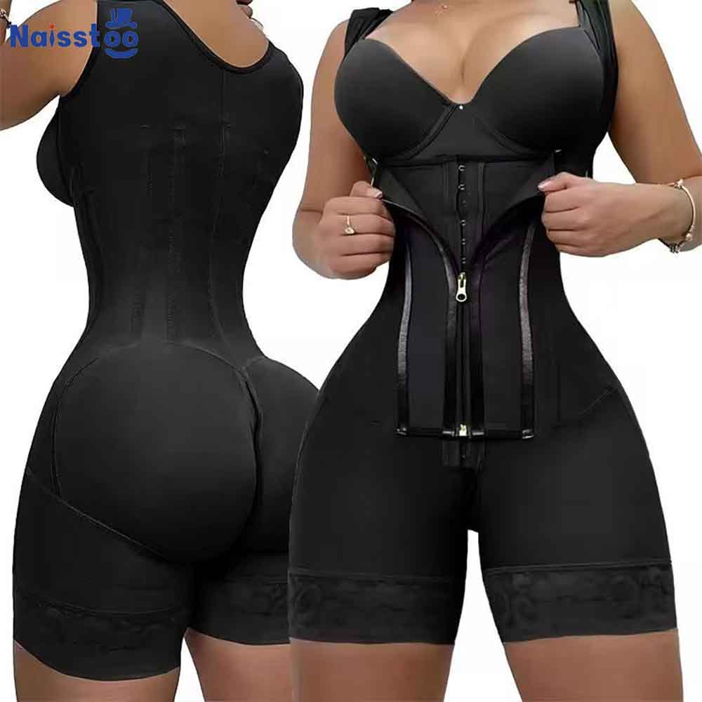 Fajas colombianas pós modelado - Shapewear Bodysuit Firm avaliação e preço