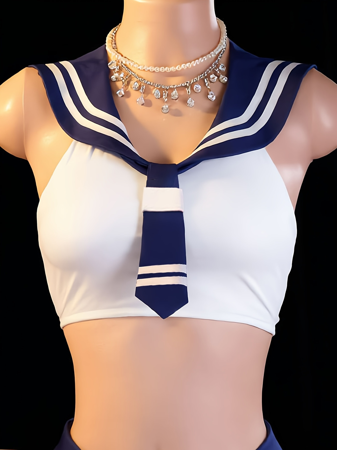 Conjunto de Fantasia de Marinh - Garter Belt Set avaliação e preço