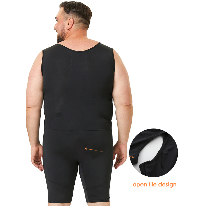 Body Modelador Masculino: Comp - Shapewear Bodysuit Firm avaliação e preço