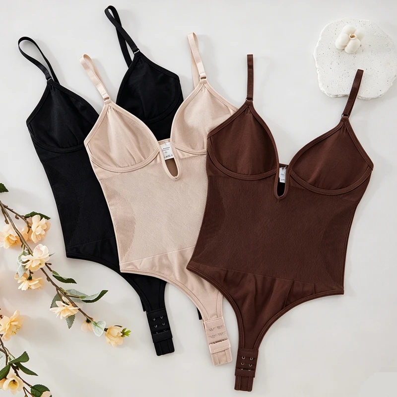 Body Modelador Feminino Sem Co - Shapewear Bodysuit Firm avaliação e preço