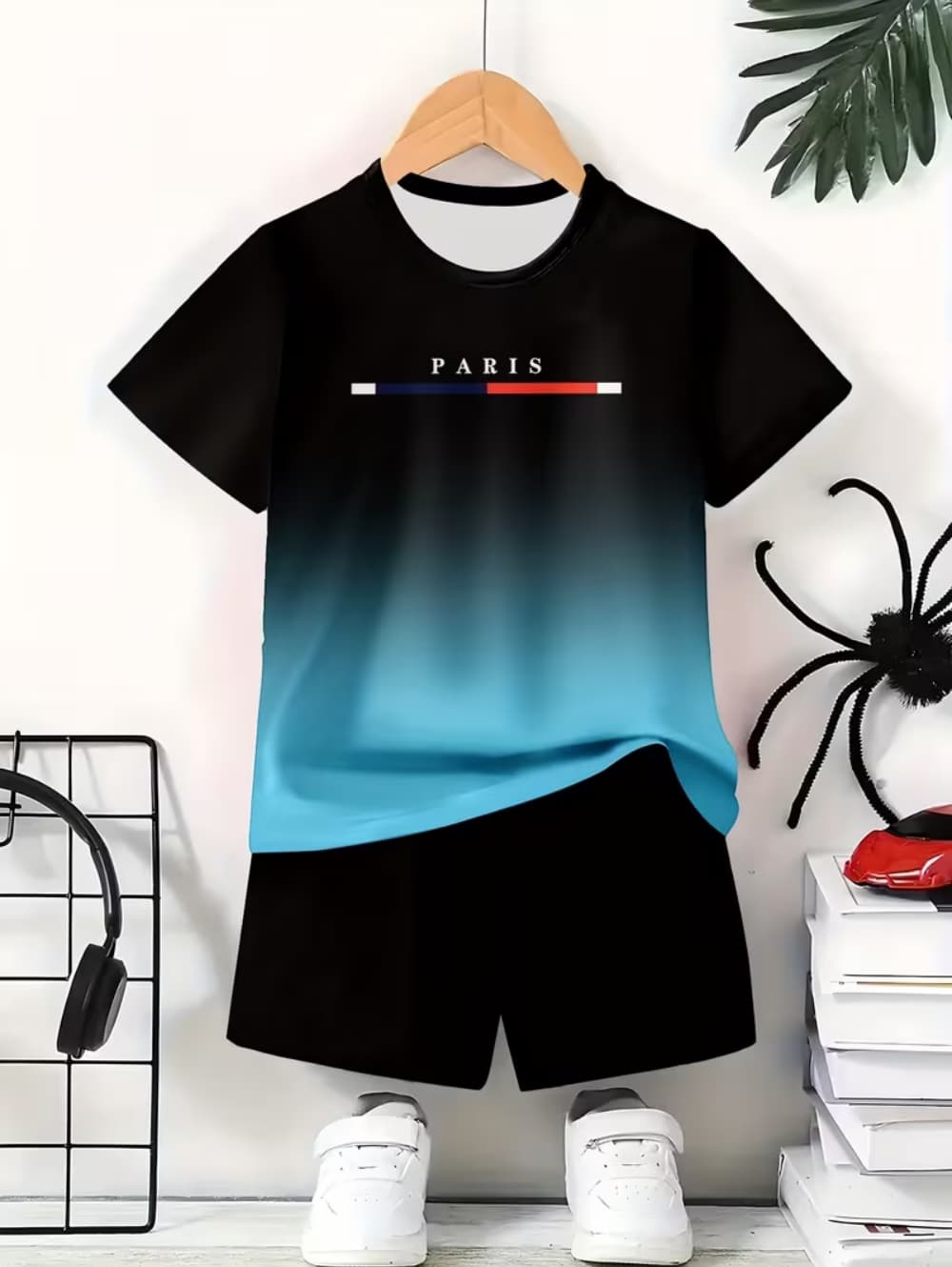 Conjunto de Roupas Casuais par - Boyshort Underwear avaliação e preço